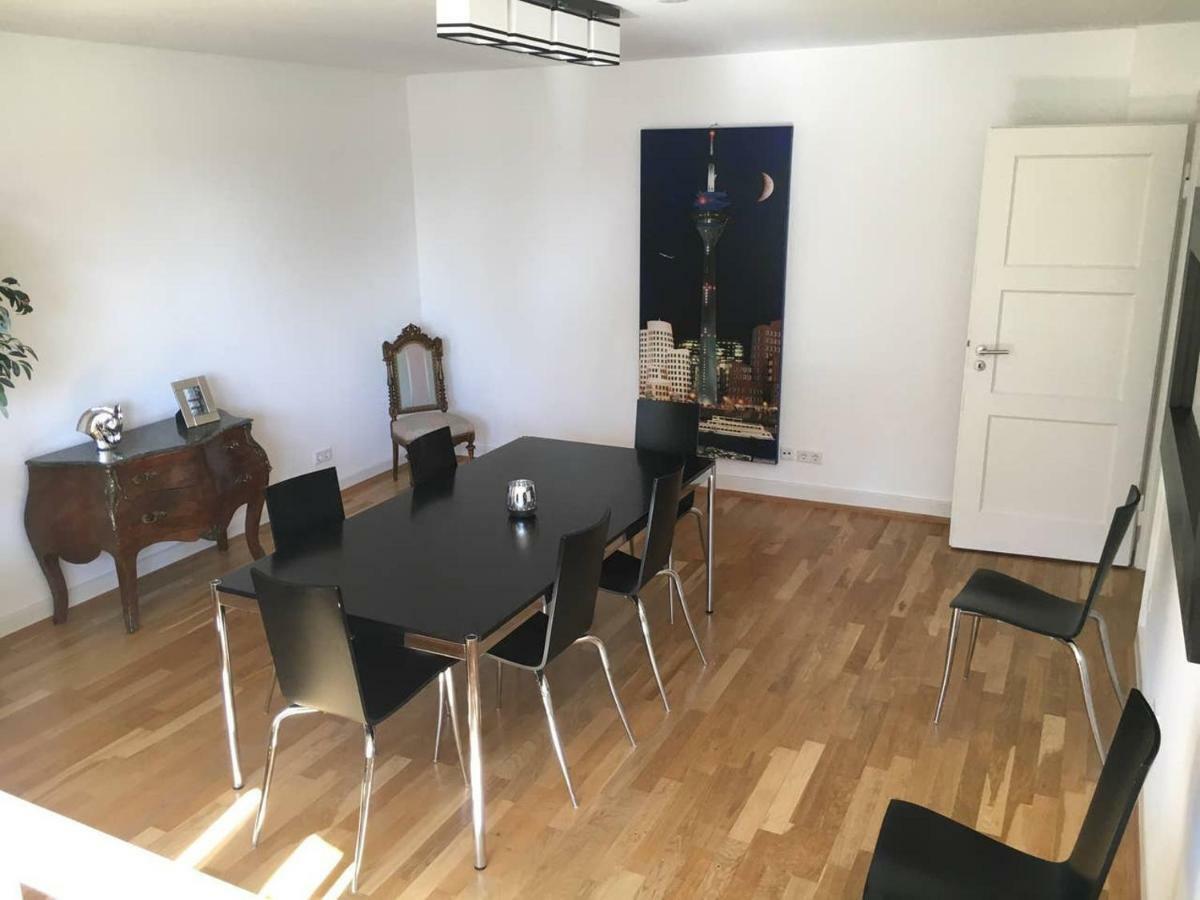 Apartmán Luxury Rooftop Loft With River View 10Min To City Düsseldorf Exteriér fotografie